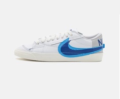 Кеды Nike Sportswear Blazer Jumbo Unisex, белый, синий