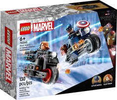 Конструктор Lego Marvel Black Widow &amp; Captain America Motorcycles 76260, 103 детали