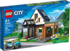Конструктор Lego City Family House And Electric Car 60398, 462 детали