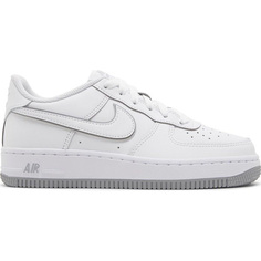Кроссовки Nike Air Force 1 GS, белый/серый