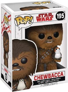 Фигурка Funko POP! Star Wars: The Last Jedi - Chewbacca with Porg