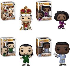 Фигурка Funko Pop! Hamilton Set of 4 - Alexander Hamilton (Act 2), James Madison, King George and Thomas Jefferson