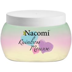Nacomi Rainbow масляный мусс для тела с ароматом арбуза, 200 мл