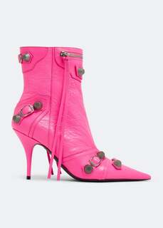 Ботинки BALENCIAGA Cagole boots, розовый
