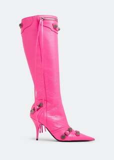 Ботинки BALENCIAGA Cagole 90 boots, розовый