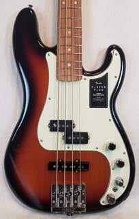 Бас-гитара Fender Player Plus Precision Bass, накладка на гриф Pau Ferro, 3 цвета Sunburst 0147363300