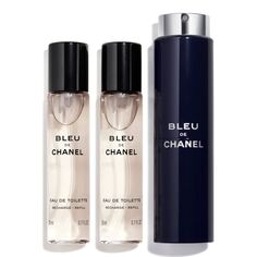 Chanel Bleu de Chanel набор: туалетная вода для мужчин, 3x20 мл/1 упаковка.