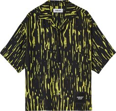 Рубашка Ambush Bowling Allover Printed Shirt &apos;Yellow Fluo&apos;, желтый