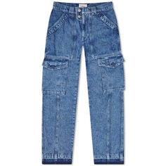 Джинсы Isabel Marant Étoile Vayoneo Cargo Denim Jean