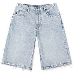 Шорты Alexander Wang Frayed Edge Short