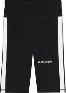 Велосипедные шорты для тренировок Palm Angels, черно-белый