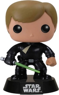 Фигурка Funko POP! Luke Skywalker [Jedi]: Pop! Vinyl Figure &amp; 1 Compatible Graphic Protector Bundle