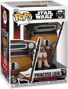 Фигурка Funko POP! Star Wars: Return of The Jedi 40th - Princess Leia in Boushh Disguise