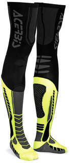 Носки Acerbis X-Leg Pro, черный/желтый