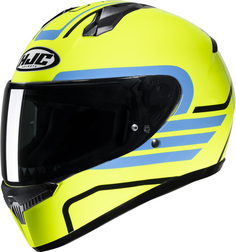 HJC C10 Lito Шлем, желтый/синий
