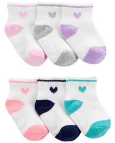 Набор из 6 носков для малышей Carter&apos;s, мультиколор Carters
