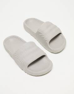 Нейтрально-коричневые шлепанцы adidas Originals Adilette 22