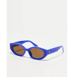 Синие солнцезащитные очки AIRE Mensa с коричневыми линзами