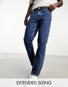 Узкие эластичные джинсы темного цвета ASOS DESIGN