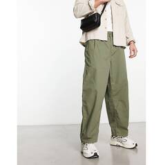 Зеленые брюки чинос свободного кроя Carhartt WIP Colston