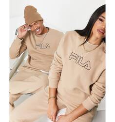 Бежевый свитшот Fila Unisex Heritage