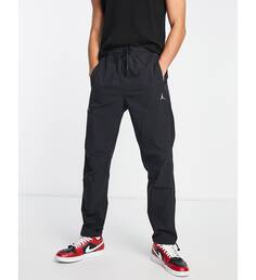 Черные тканые брюки Jordan
