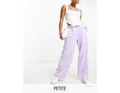 Брюки Miss Selfridge Petite Slouchy Dad, сиреневый