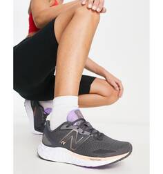 Черно-фиолетовые кроссовки New Balance Running Arishi