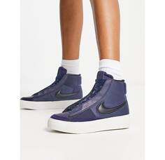 Темно-синие кроссовки Nike Blazer Mid Victory