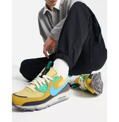 Желтые кроссовки Nike Air Max 90 Terrascape
