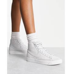 Кроссовки Nike Blazer Mid Premium серого цвета фотонной пыли