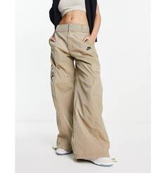 Тканые брюки карго цвета хаки с несколькими карманами Nike Dance