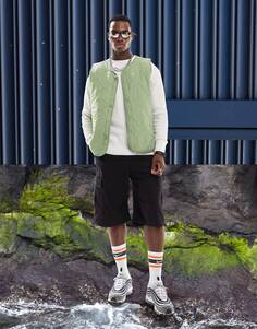 Зеленая утепленная тканая куртка Nike Life
