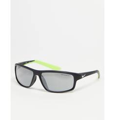 Солнцезащитные очки Nike Rabid 22 в черном и серебристом цвете