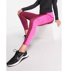 Фиолетовые леггинсы с высокой посадкой 7/8 Nike Pro Femme Training Nike Training