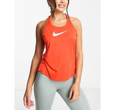 Красная майка с логотипом Nike Running Swoosh