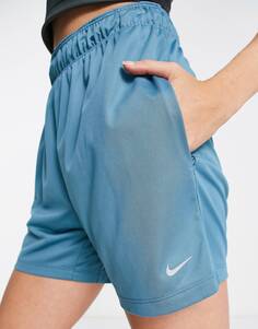 Голубые шорты Nike Training Attack длиной 5 дюймов