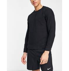 Черный свитшот с круглым вырезом Nike Yoga Nike Training