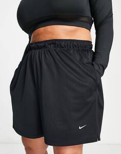 Черные шорты свободного кроя Nike Training Attack Plus 5 дюймов длиной 5 дюймов