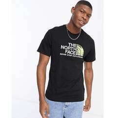 Черная футболка с логотипом на груди The North Face Rust 2