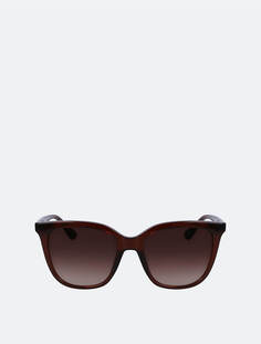Солнцезащитные очки Calvin Klein Modified Rectangle, коричневый