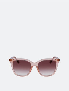 Солнцезащитные очки Calvin Klein Modified Rectangle, розовый