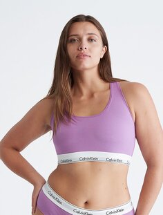 Бралетт без подкладки Modern Cotton Plus без подкладки Calvin Klein