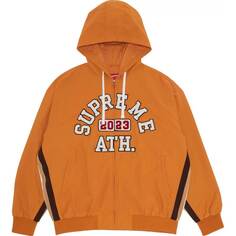 Худи Supreme Applique Track Jacket, оранжевый