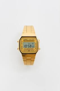 Цифровые часы Casio золотистого цвета Pull&amp;Bear, золотой