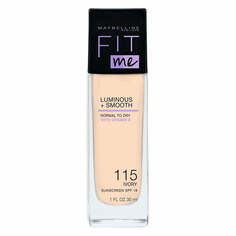 Maybelline Тональный крем Fit Me Luminous + Smooth Foundation 115 Цвет слоновой кости 30 мл