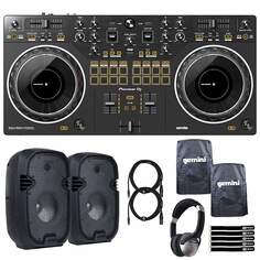 Pioneer DDJ-REV1 2-канальный Serato Starter DJ-контроллер для начинающих с 8-дюймовыми динамиками Pioneer DDJ-REV1 2-Channel Serato Starter Beginner DJ Controller w 8&quot; Speakers