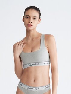 Бралетт без подкладки Calvin Klein Athletic Calvin Klein, серый