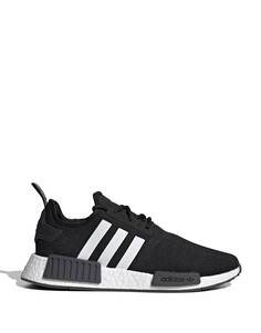 Черно-белые кроссовки adidas Originals NMD R1 - BLACK