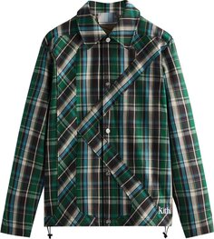 Куртка Kith Plaid Initial K Jacket &apos;Conifer&apos;, разноцветный